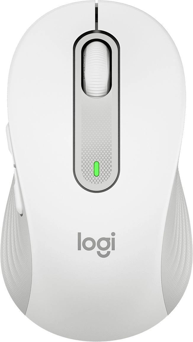 Мышь Logitech M650 белый/серый оптическая 4000dpi беспров. BT/Radio USB 4but (910-006392)