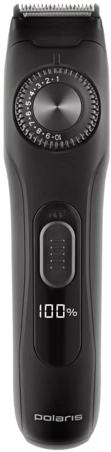 Машинка для стрижки Polaris PHC 2250 черный (насадок в компл:3шт)
