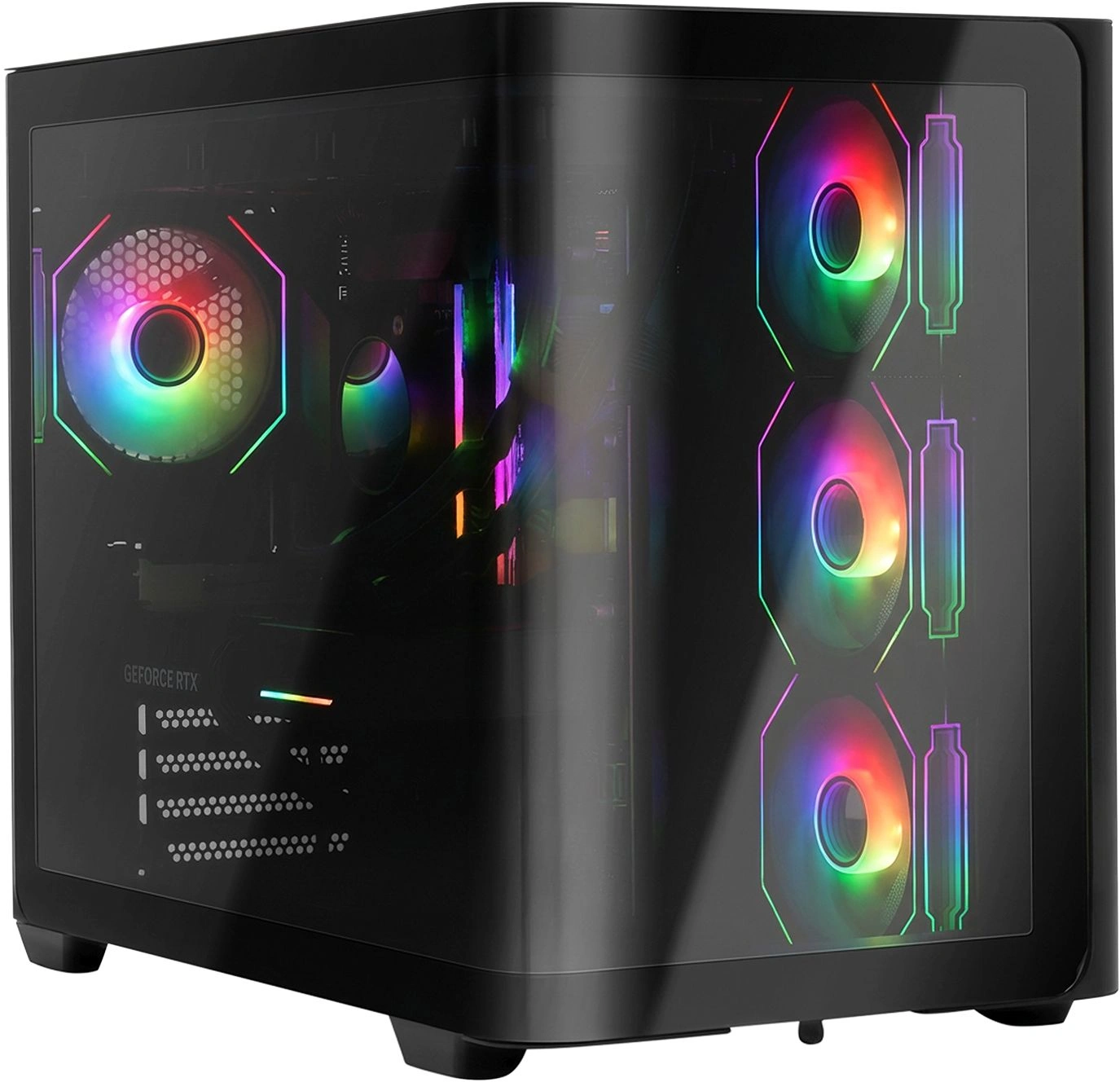 ПК Bloody BD-PC CZ79V3 MT i7 14700KF (3.4) 32Gb SSD1Tb RTX5070Ti 16Gb Windows 11 Home 64 2.5xGbitEth 750W черный (RUS) (2170114)