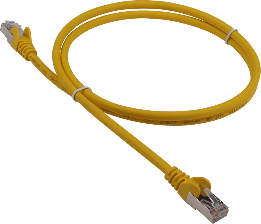 Патч-корд Lanmaster LAN-PC45/S5E-1.0-GN FTP RJ-45 вил.-вилка RJ-45 кат.5E 1м зеленый LSZH
