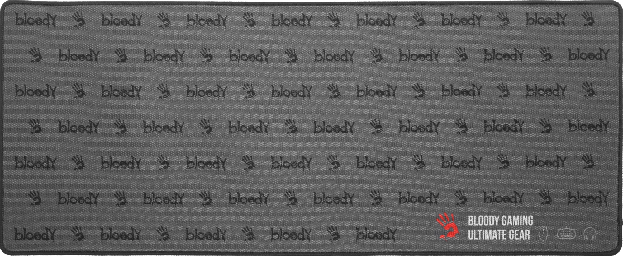 Коврик для мыши A4Tech Bloody BP-30L Большой черный 750x300x3мм