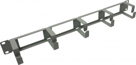 Кабельный органайзер горизонтальный NT CO-HO G 089504 односторонний кольца 1U шир.:19" глуб.:60мм