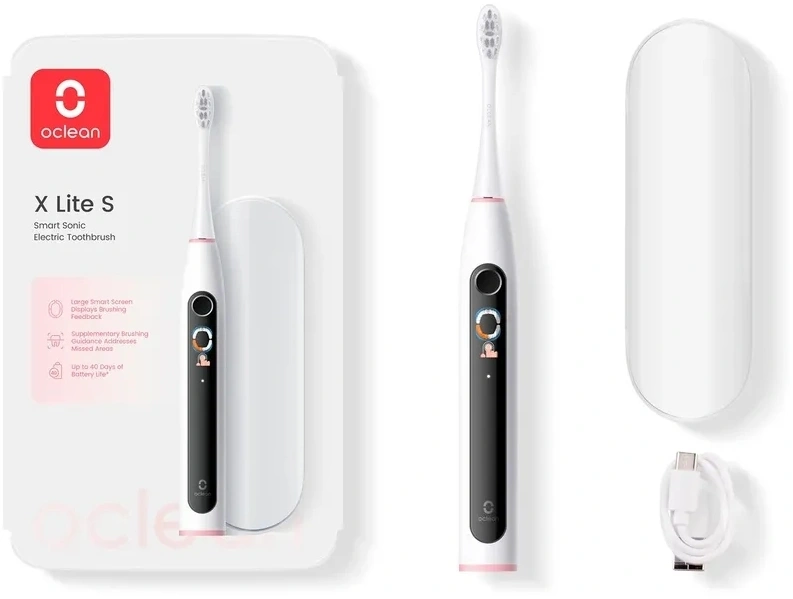 Зубная щетка электрическая Oclean X Lite S N1801 серый