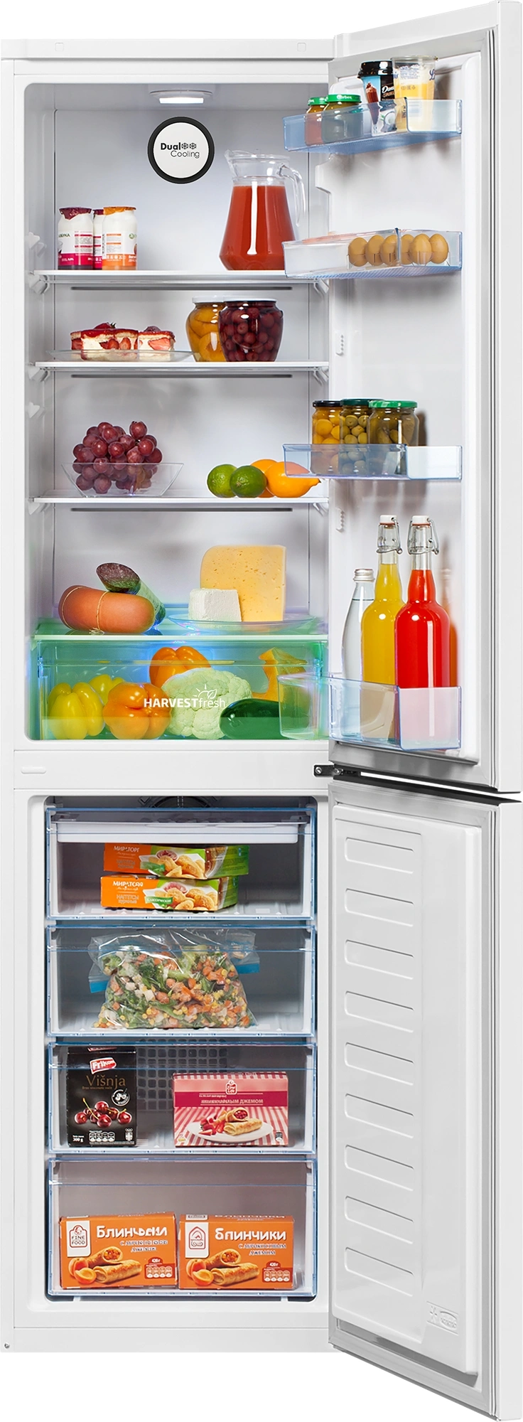 Холодильник Beko B3R0CNK332HW 2-хкамерн. белый
