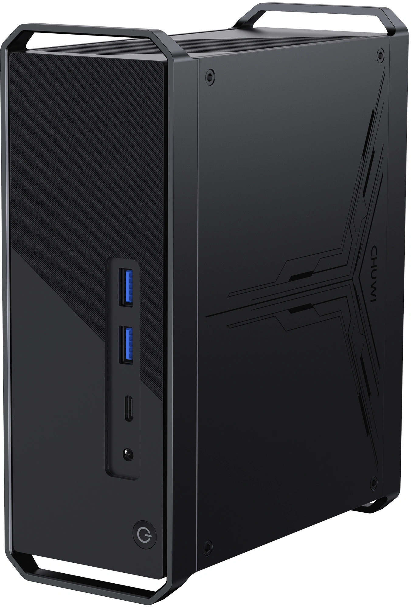 Неттоп Chuwi CoreBox i5 13420H (2.1) 16Gb SSD512Gb UHDG Windows 11 Pro 2.5xGbitEth WiFi BT 120W серый/черный