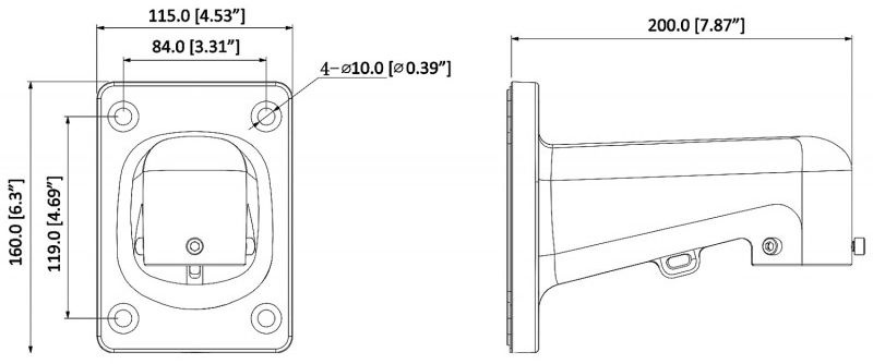 Кронштейн Dahua DH-PFB305W