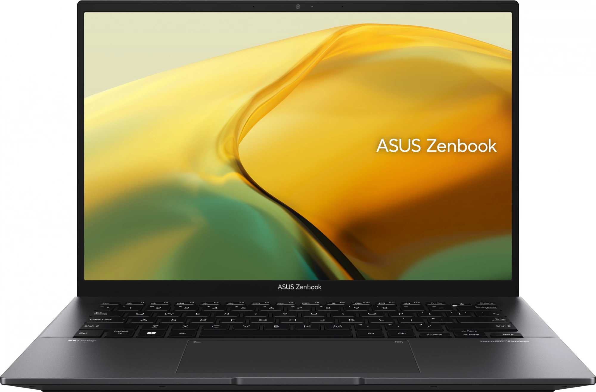 Ноутбук Asus Zenbook 14 UM3402YA-KP660 Ryzen 7 7730U 16Gb SSD1Tb AMD Radeon Graphics 14" IPS WQXGA (2560x1600) без ОС black WiFi BT Cam Bag (90NB0W95-M014W0)