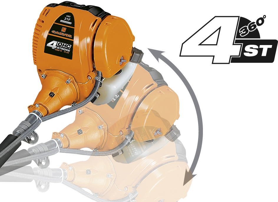 Триммер бензиновый Carver GBC-31F 800Вт 1.1л.с. неразбор.штан. реж.эл.:леска/нож