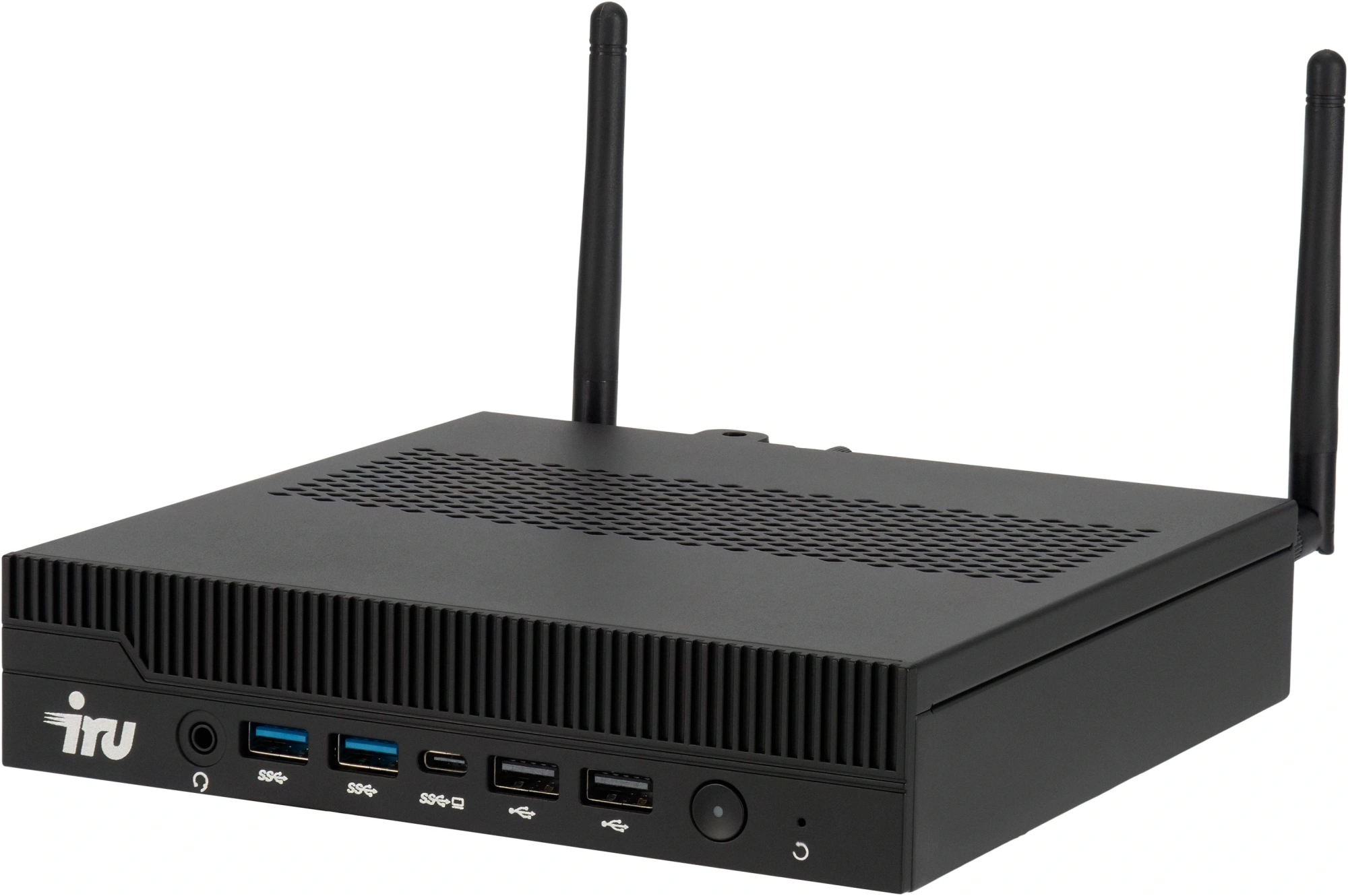 Неттоп IRU 310H6ITF i3 13100 (3.4) 16Gb SSD256Gb UHDG 730 Windows 11 Pro GbitEth WiFi BT 120W черный (2122065)