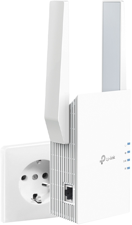 Повторитель беспроводного сигнала TP-Link RE705X AX3000 10/100/1000BASE-TX белый