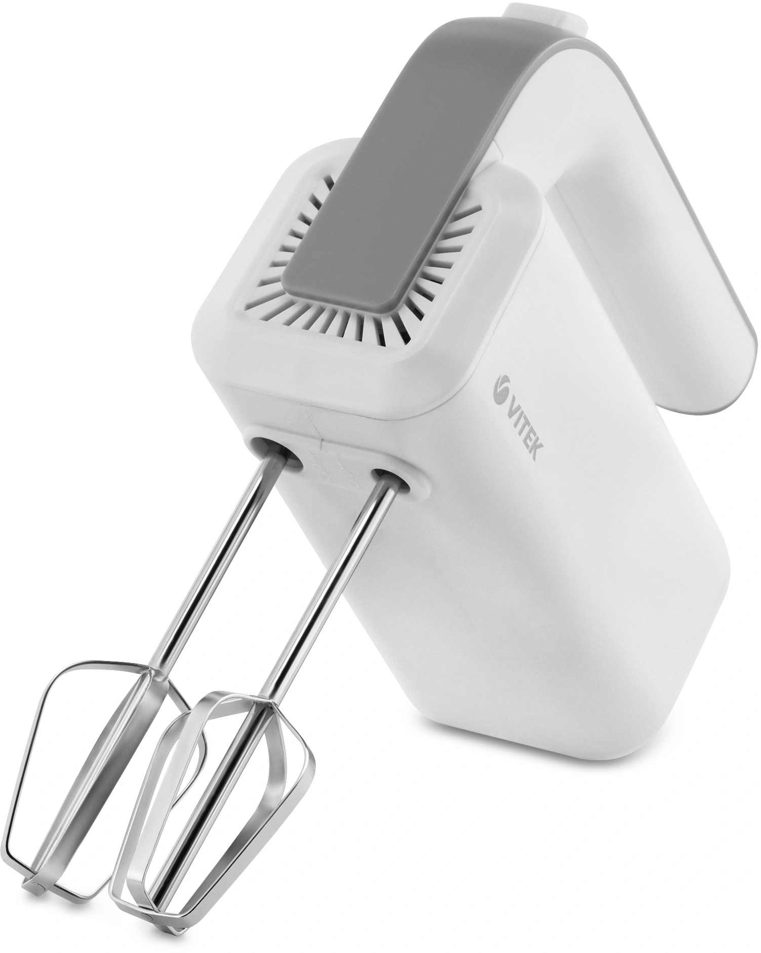 Миксер ручной Vitek VT-1420 400Вт белый/серебристый