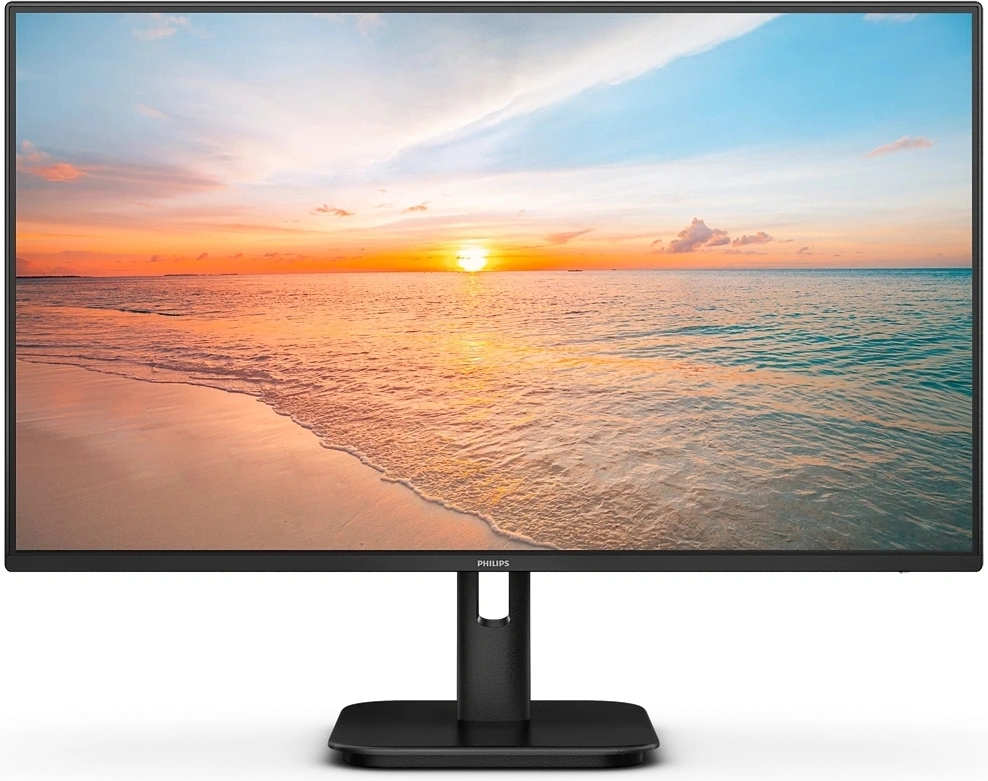 Монитор Philips 23.8" E Line 24E1N1100A черный IPS LED 16:9 HDMI M/M матовая 1500:1 300cd 178гр/178гр 1920x1080 120Hz VGA FHD 2.51кг