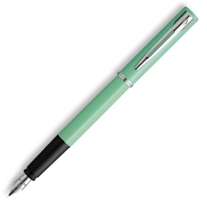 Ручка перьев. Waterman Graduate Allure Pastel Colors (2105302) Mint Green Lacquer F сталь нержавеющая подар.кор.