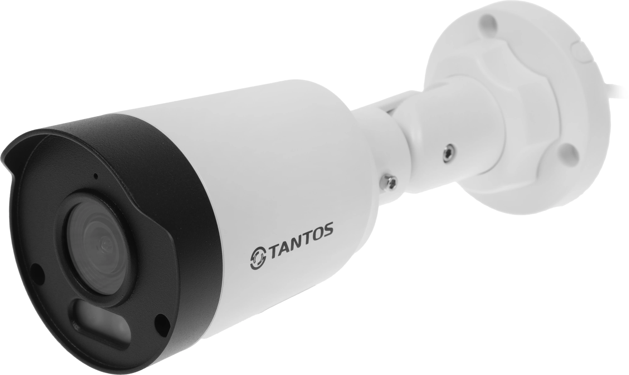 Камера видеонаблюдения IP Tantos TSi-Peco25FP 2.8-2.8мм цв. корп.:белый/черный (00-00122951)