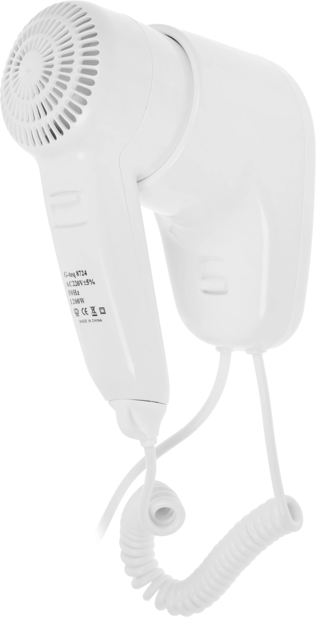 Фен G-Teq 8724 1200Вт белый (11.01)
