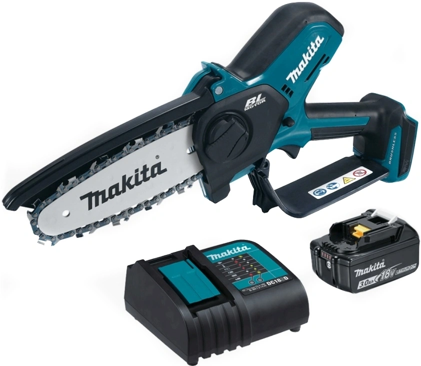 Цепная пила Makita DUC150SF аккум. 320Вт дл.шины:16" (38cm) 1аккум. 3Ач ЗУ