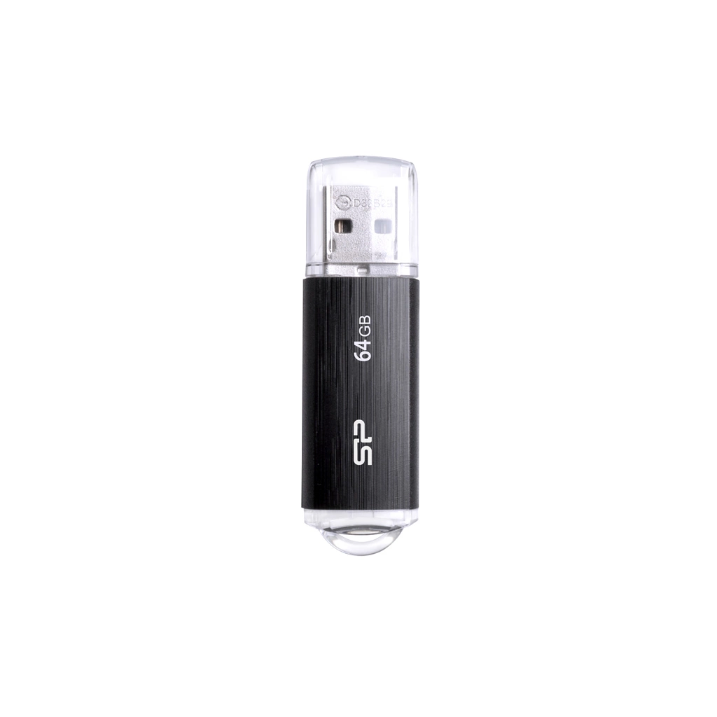 Флеш Диск Silicon Power 64GB Ultima U02 SP064GBUF2U02V1K USB2.0 черный
