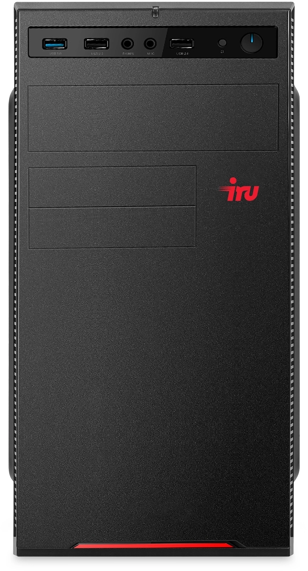 ПК IRU Опал 613 MT i3 12100 (3.3) 16Gb SSD512Gb UHDG 730 FreeDOS GbitEth 400W мышь клавиатура черный (2081118)