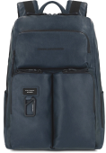 Рюкзак Piquadro Harper CA3349AP/BLU синий кожа