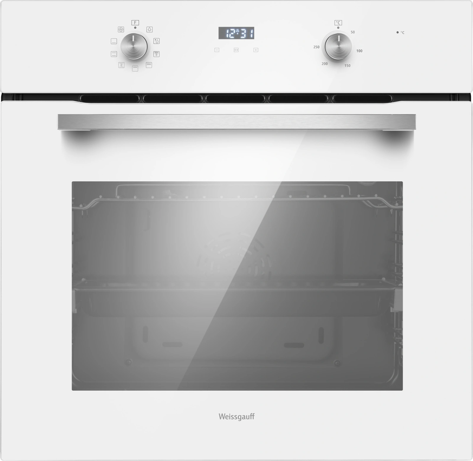 Духовой шкаф Электрический Weissgauff EOM 698 PDW Telescopic & Catalytic белый