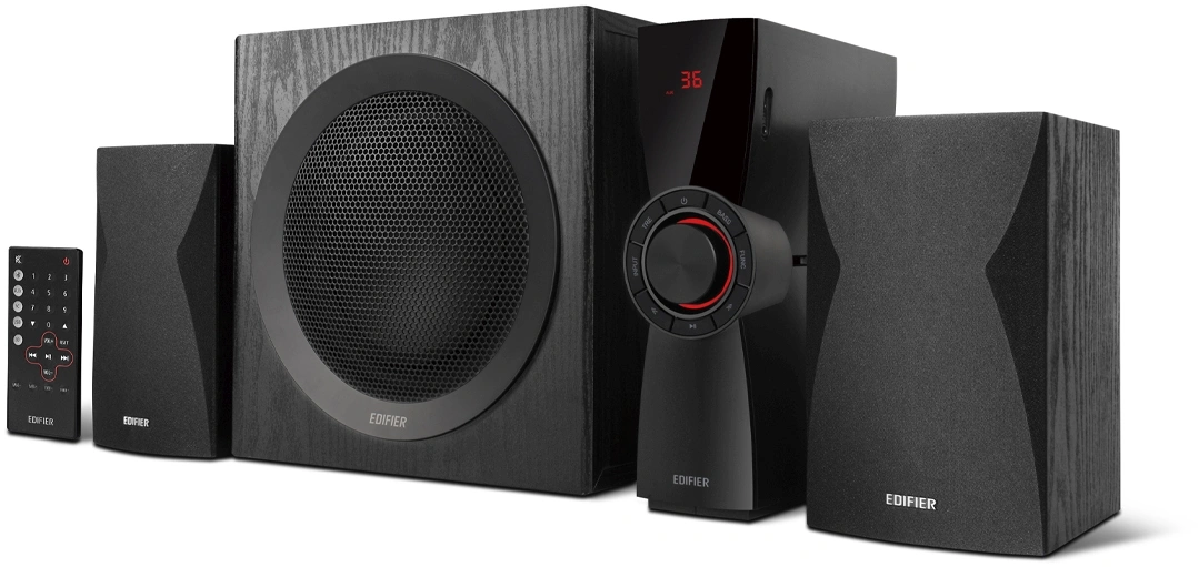 Колонки Edifier CX7 2.1 черный/черный 69Вт BT