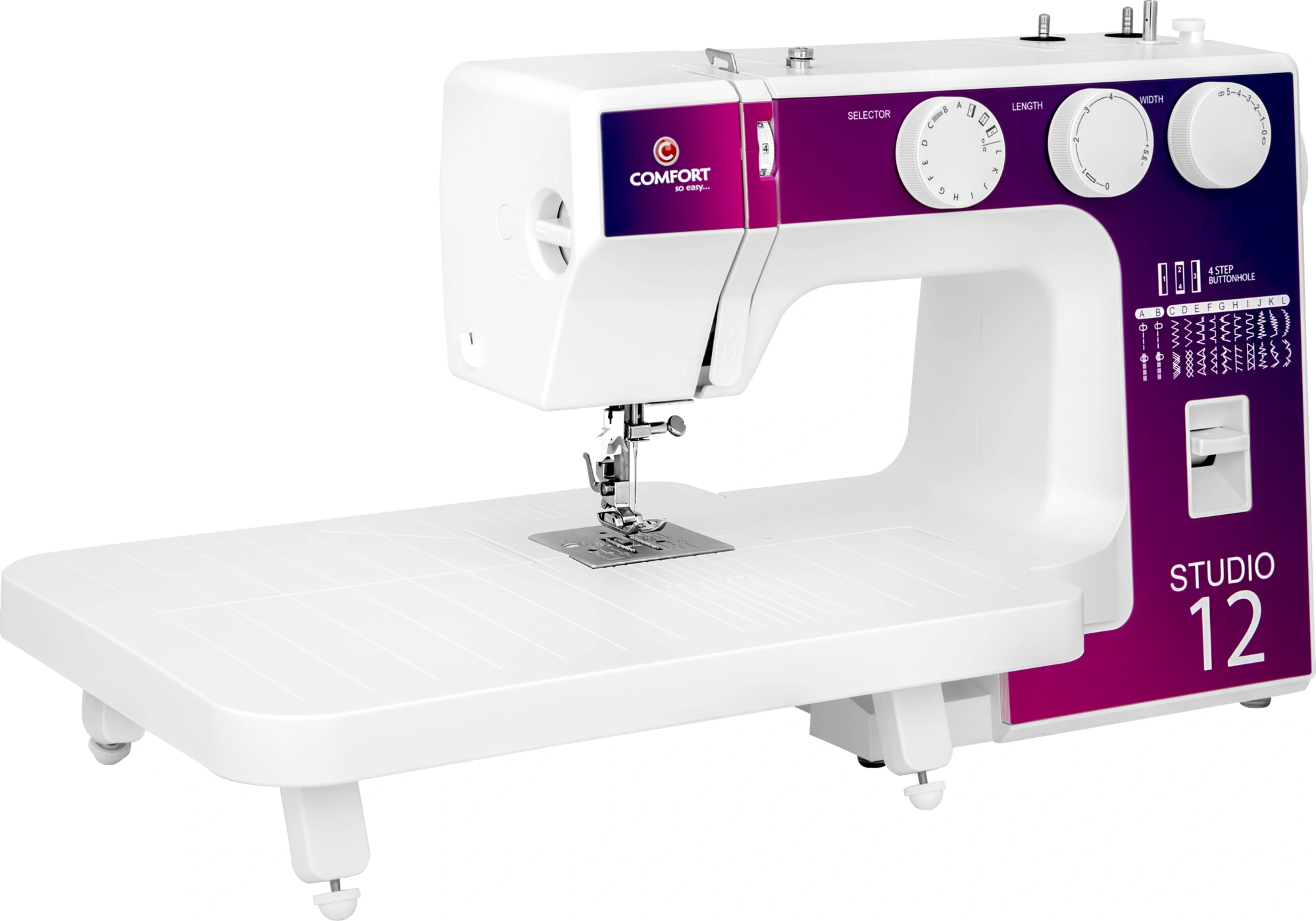 Швейная машина Comfort Studio 12 белый
