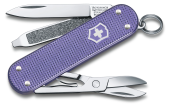 Нож перочинный Victorinox Classic SD Alox Electric Lavender (0.6221.223G) 58мм 5функц. подар.коробка