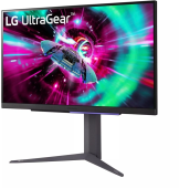 Монитор LG 31.5" UltraGear 32GR93U-B черный IPS LED 16:9 HDMI матовая HAS 400cd 178гр/178гр 3840x2160 144Hz G-Sync FreeSync Premium DP UHD USB 8.3кг