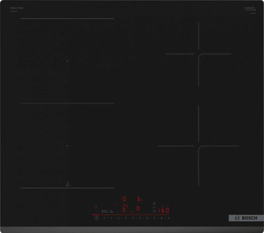 Индукционная варочная поверхность Bosch PVS63KHC1Z черный