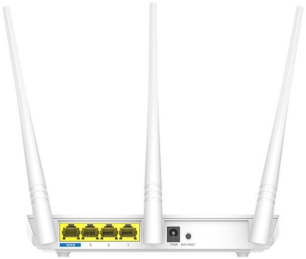 Роутер беспроводной Tenda F3 N300 10/100BASE-TX белый
