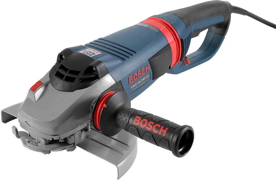 Углошлифовальная машина Bosch GWS 24-230 JH 2400Вт 6500об/мин рез.шпин.:M14 d=230мм (0601884203)