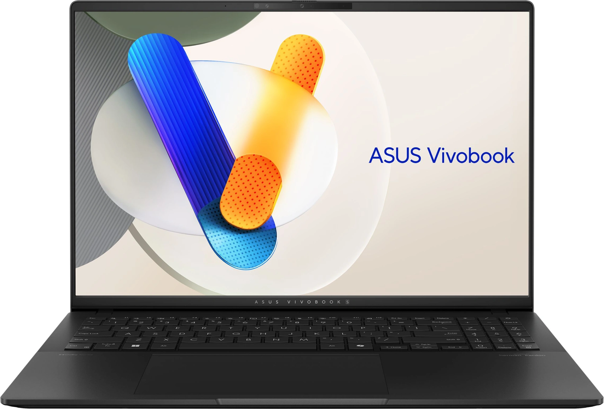 Ноутбук Asus Vivobook S 16 OLED S5606CA-RI175 Core Ultra 7 255H 16Gb SSD1Tb Intel Arc 140T 16" OLED 3K (2880x1800) без ОС black WiFi BT Cam (90NB1553-M009K0)