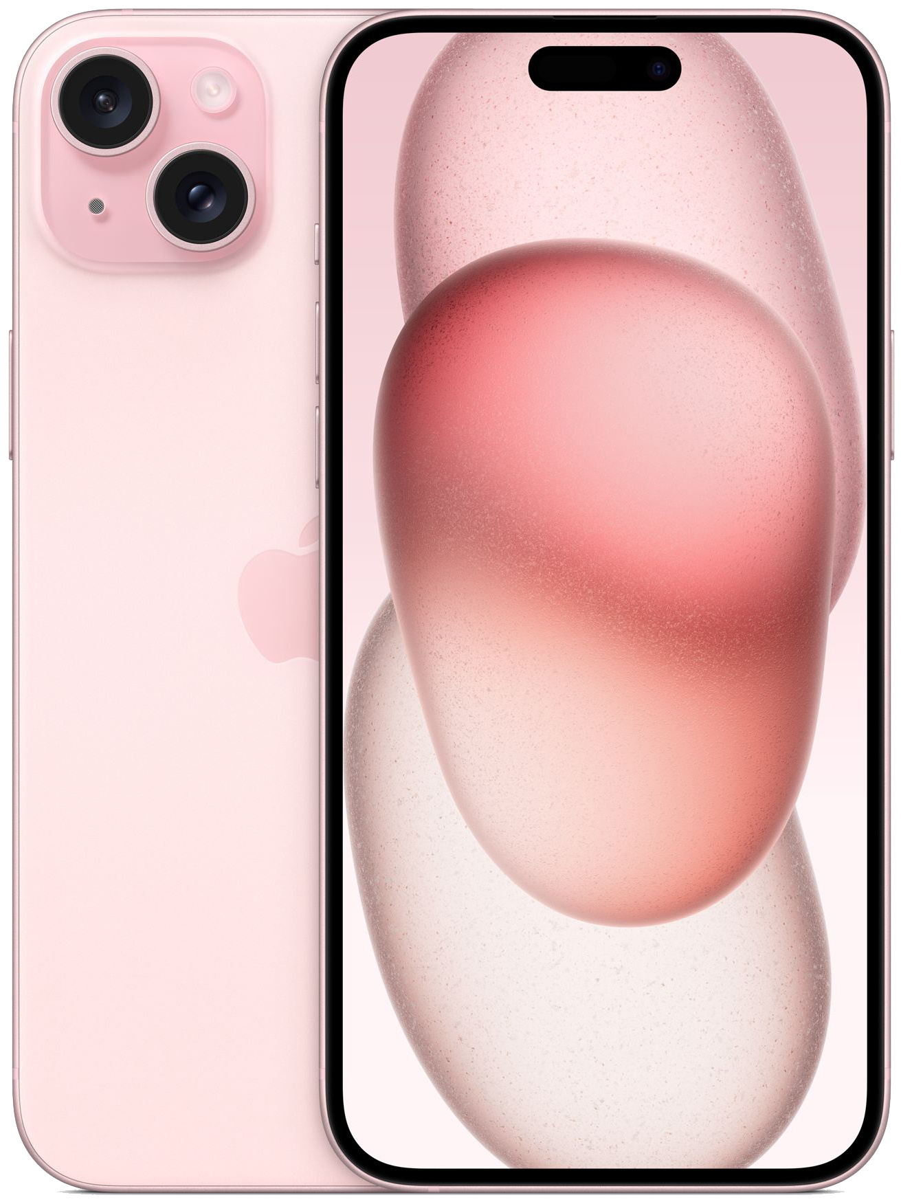 Смартфон Apple A3096 iPhone 15 Plus 256Gb розовый моноблок 3G 4G 2Sim 6.7" 1290x2796 iOS 17 48Mpix 802.11 a/b/g/n/ac/ax NFC GPS GSM900/1800 TouchSc Protect