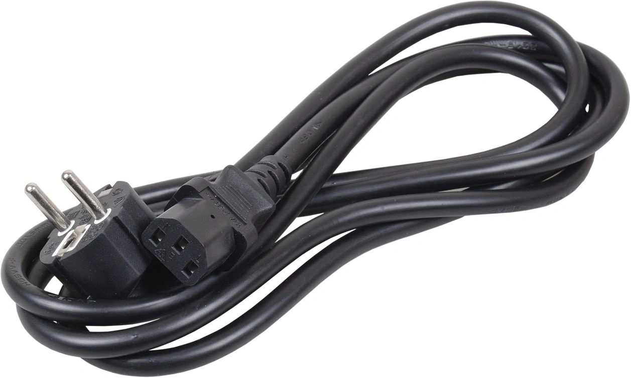 Шнур питания ITK PC-C13D-3M C13-Schuko проводник.:3x1.5мм2 3м 230В 10А (упак.:1шт) черный