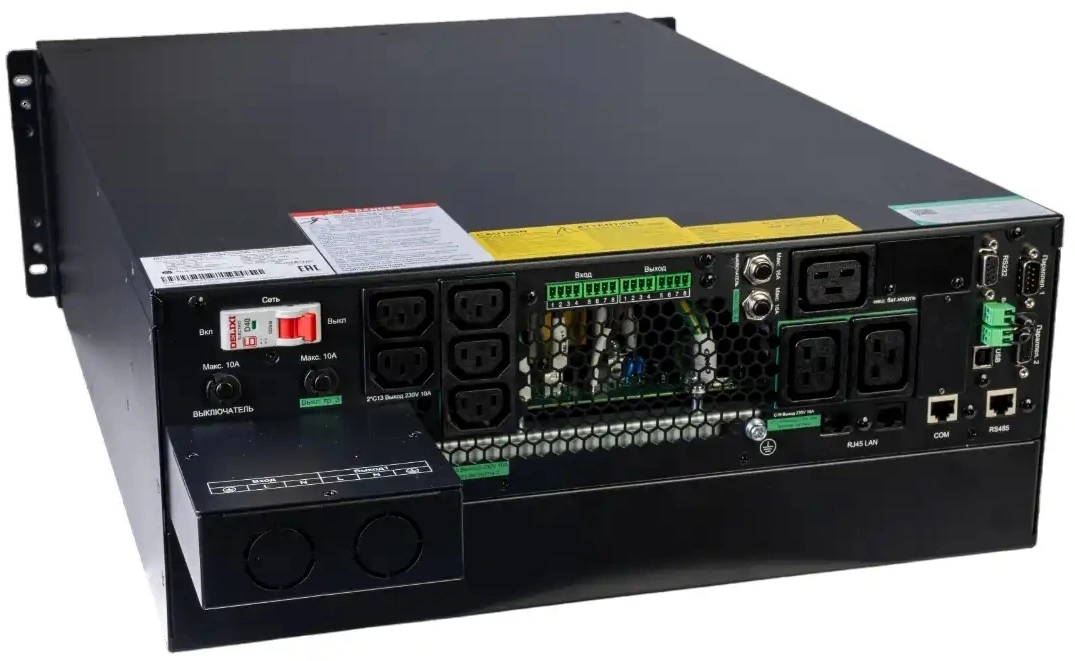 Источник бесперебойного питания Systeme Electriс SRT SRTSE8KRTXLIG2 8000Вт 8000ВА черный Gen 2