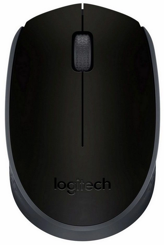 Мышь Logitech M171 черный/серый оптическая 1000dpi беспров. USB для ноутбука 2but (910-004424)