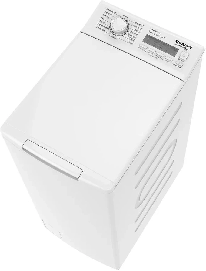 Стиральная машина Kraft TCH-UME7201W класс: A загр.вертикальная макс.:7кг белый
