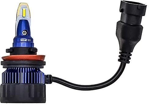 Лампа автомобильная светодиодная Sho-Me G5 Lite LH-H11 H11 9-27В 24Вт (упак.:2шт) 5000K
