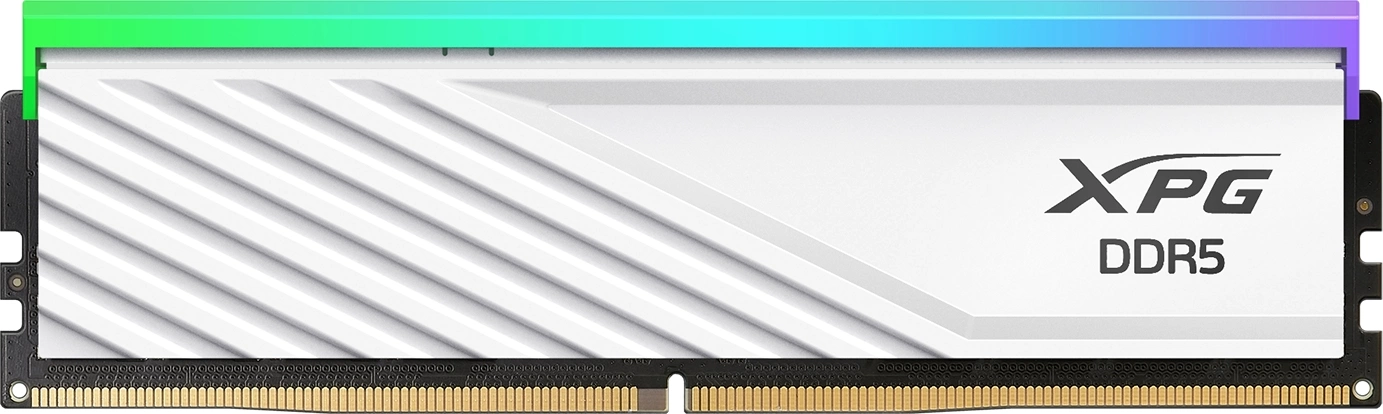 Память DDR5 2x16GB 6400MHz A-Data AX5U6400C3216G-DTLABRWH XPG Lancer Blade RGB RTL Gaming PC5-51200 CL32 DIMM ECC 288-pin 1.4В kit dual rank с радиатором Ret