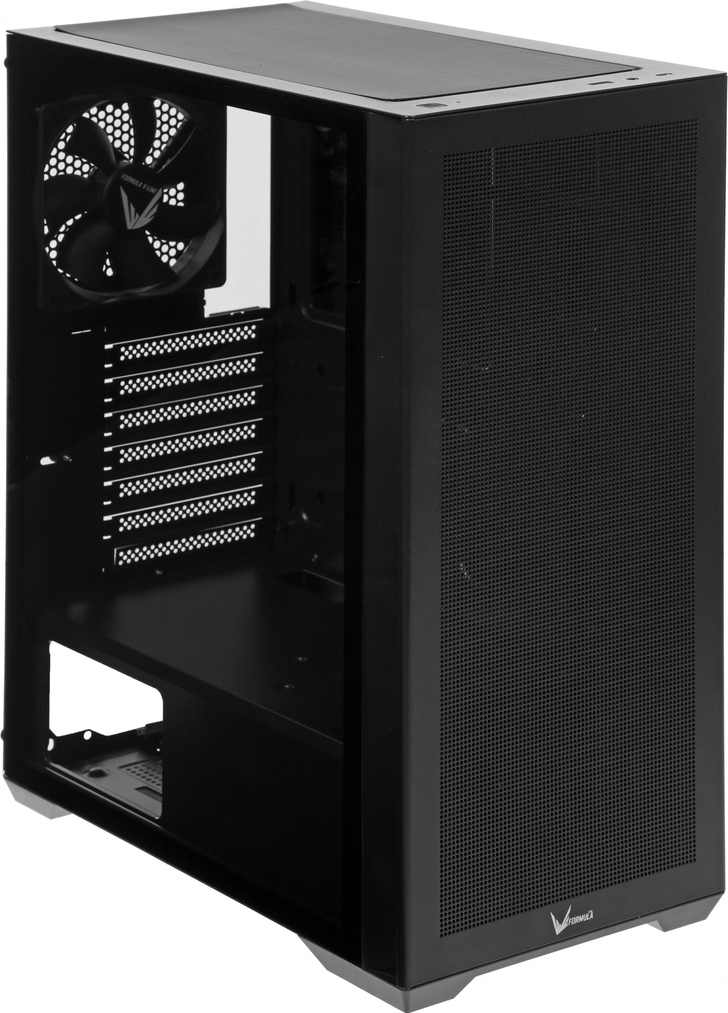 Корпус Formula Air Power G5 черный без БП ATX 5x120mm 3x140mm 1xUSB3.0 1xUSB3.1 audio bott PSU