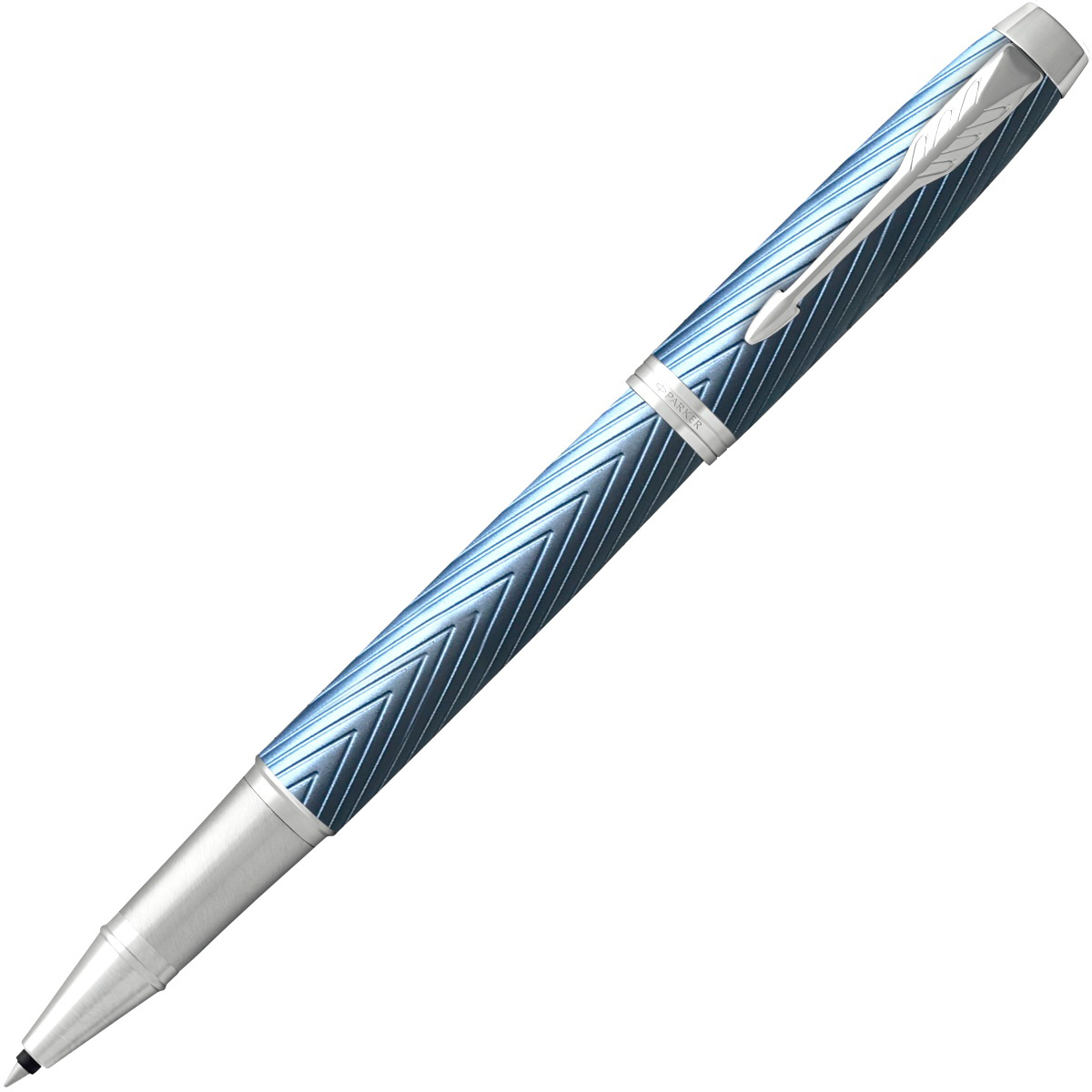 Ручка роллер Parker IM Premium T318 (CW2143648) Blue Grey CT F черн. черн. подар.кор.