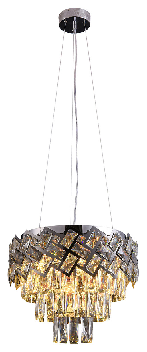 Люстра Hiper Angers H153-1 подвес. хром