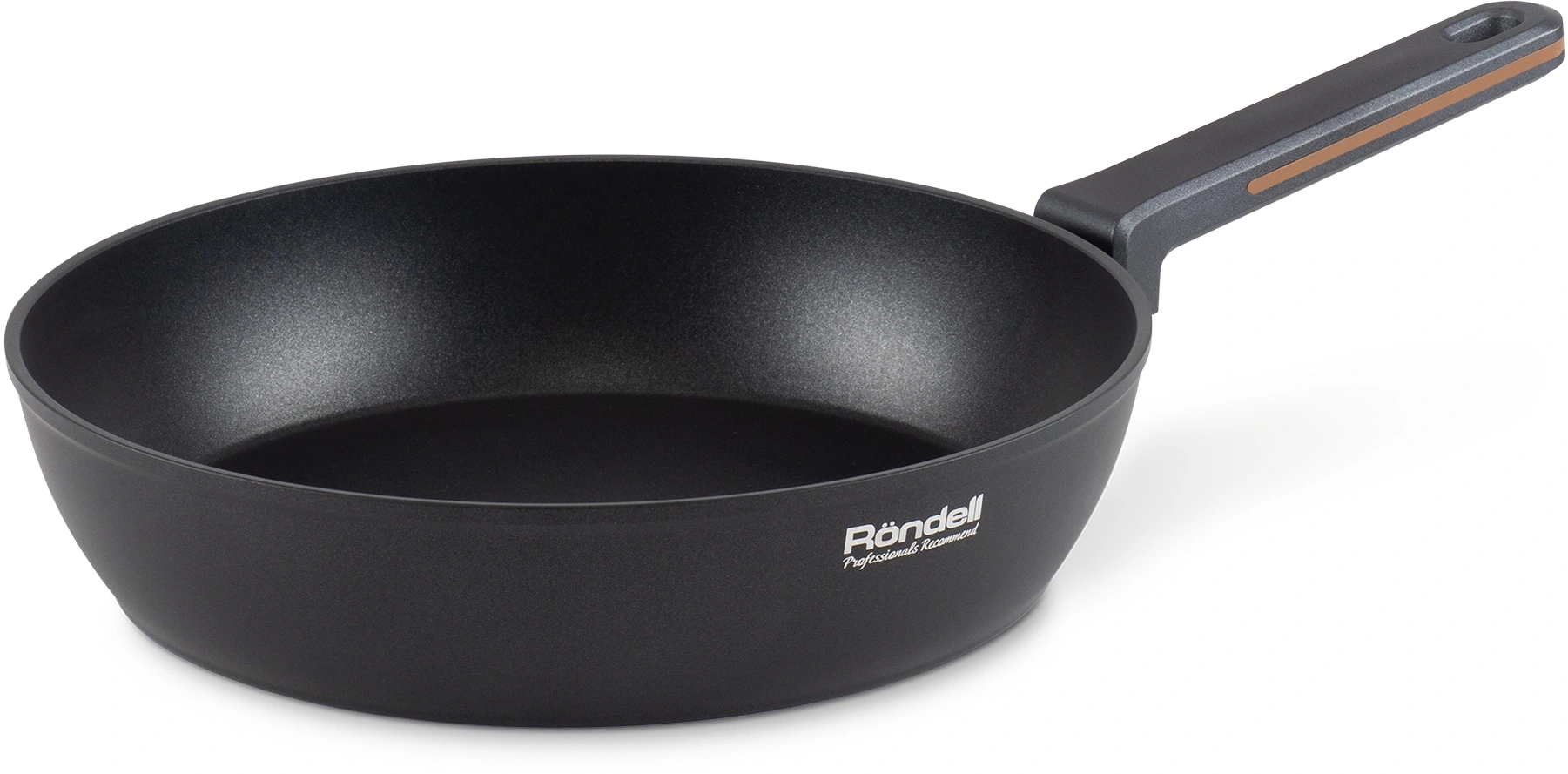 Сковорода Rondell Marvel RDA-1910 круглая 28см покрытие: Xylan Plus ручка несъемная (без крышки) серый