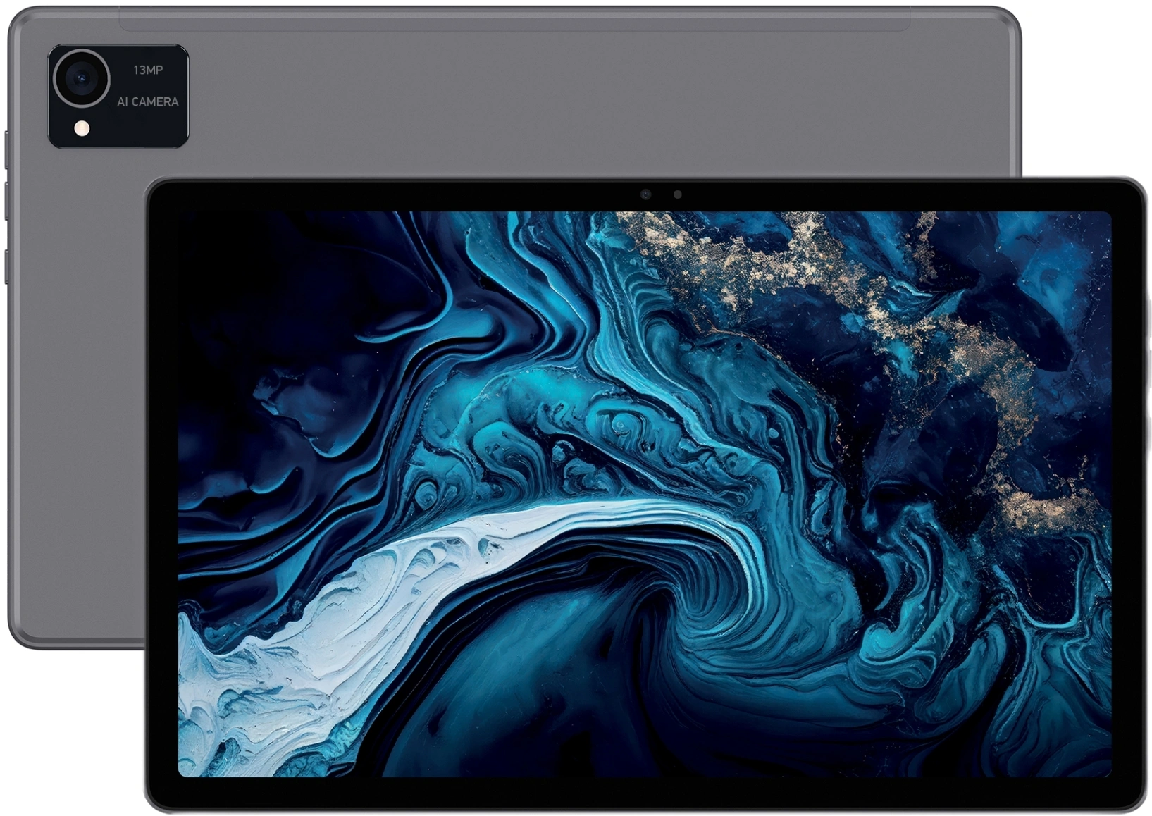 Планшет Digma Pro HIT 16 T616 (2.0) 8C RAM8Gb ROM256Gb 10.4" IPS 2000x1200 4G Android 13 серый 13Mpix 5Mpix BT WiFi microSD 1Tb 7000mAh 500hrs