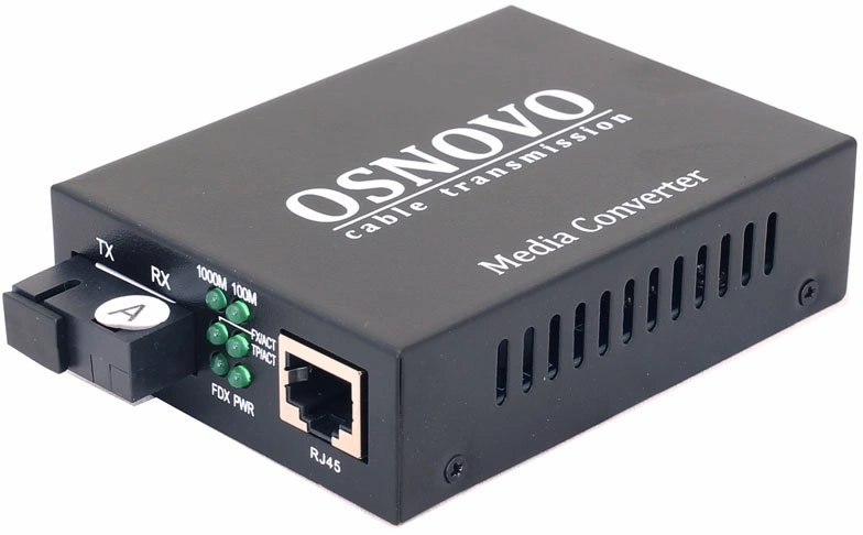 Медиаконвертер Osnovo OMC-1000-11S5a