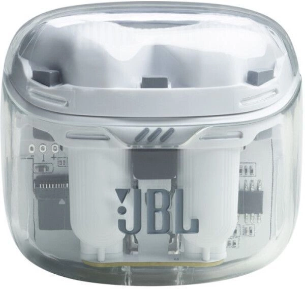 Гарнитура внутриканальные JBL Tune Flex Ghost белый беспроводные bluetooth в ушной раковине (JBLTFLEXGWHTCN)