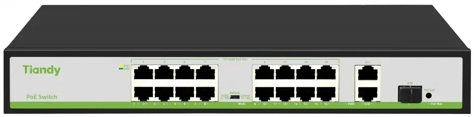 Коммутатор Tiandy TC-P3S019 H/1621/AT/180