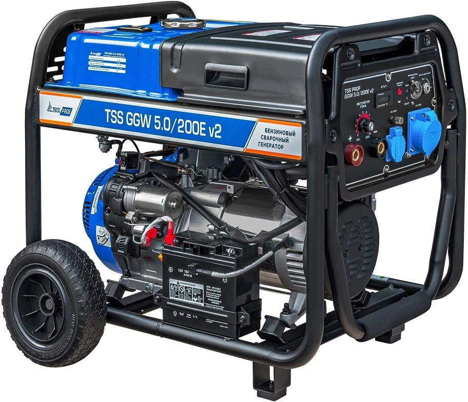 Генератор ТСС Prof GGW 5.0/200E v2 5.5кВт