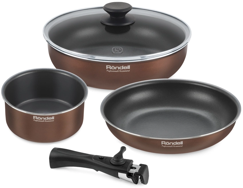 Набор посуды Rondell Kortado RDA-1690 5 предметов Набор посуды Rondell Kortado RDA-1690 5 предметов