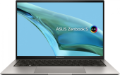 Ноутбук Asus Zenbook S UX5304MA-NQ138W Core Ultra 7 155U 16Gb SSD1Tb Intel Graphics 13.3" OLED 3K (2880x1800) Windows 11 Home grey WiFi BT Cam Bag (90NB12V2-M008F0)